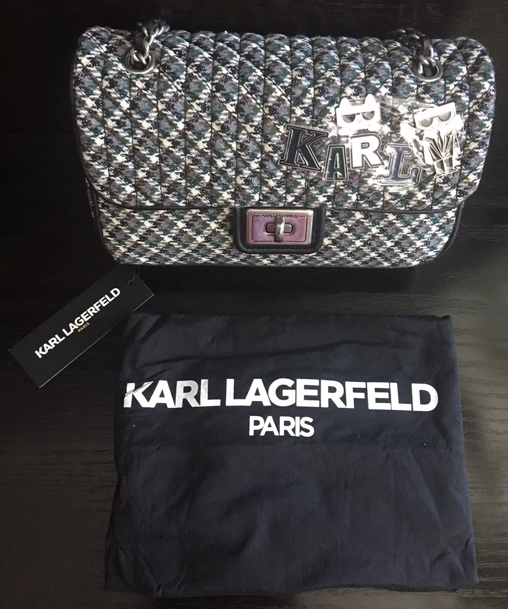 Karl Lagerfeld Paris Agyness Large Shoulder Bag: Handbags