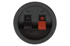 2" Round Subwoofer Box Terminal Cup Speaker Box Spring Clips Positive & Negative