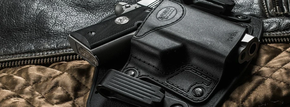 Универсальная кобура Fobus IWBS скрытая внутри пояса s&w телохранитель - Изображение 2 из 3