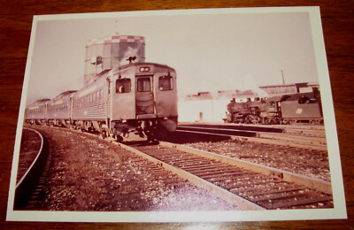 William Eley Fotograf Foto Zug Eisenbahn RR Lok 1957 CNW RDC-2 542