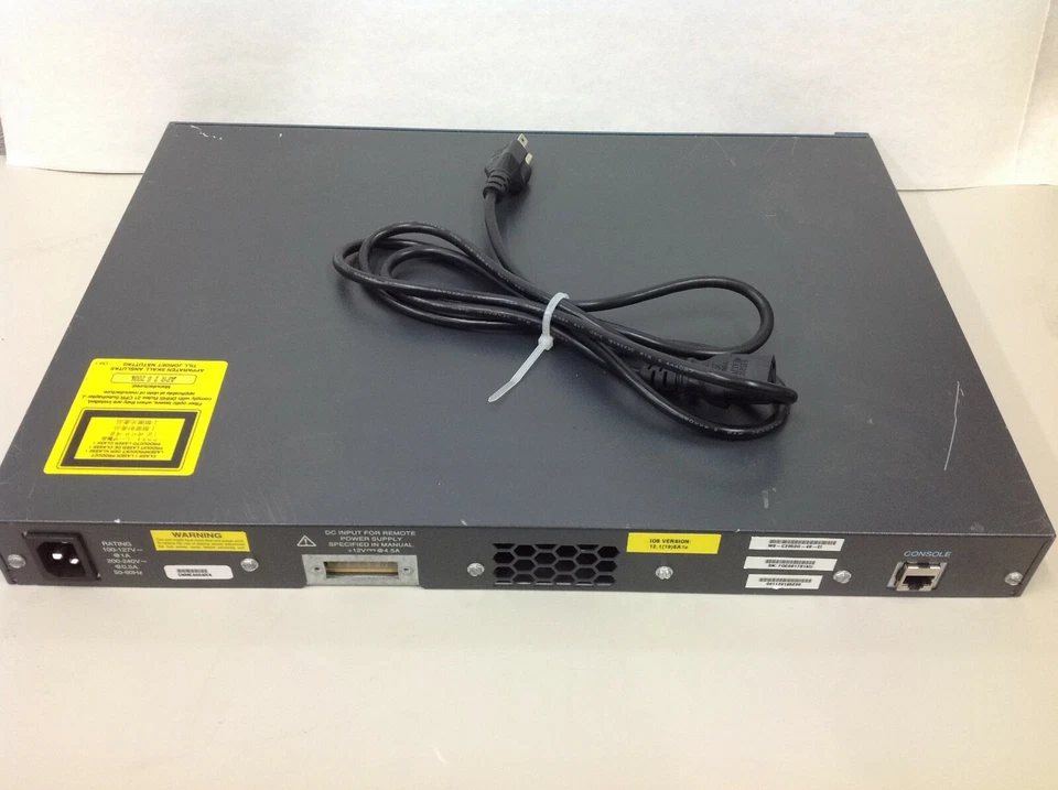 Cisco Catalyst 2950 Ethernet Switch 48 Port WS-C2950G-48-El - Image 2 of 4