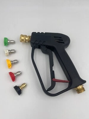 LOVE OF DETAILING Pressure Washer Wash Gun Trigger Kranzle M22M Inlet & 11.6mm Quick Outlet