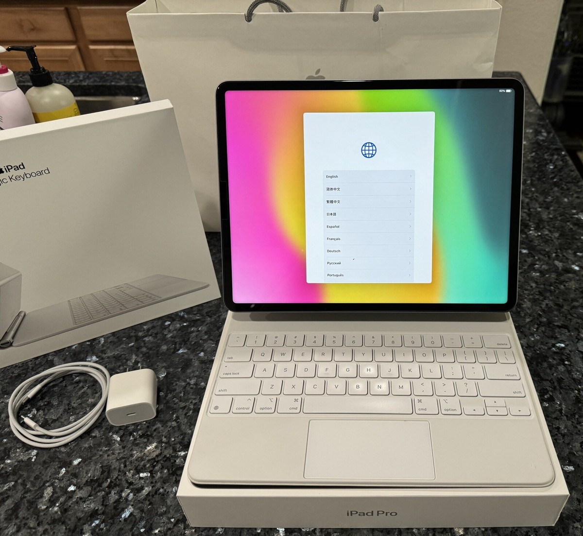 Apple iPad Pro 6th Gen. 2TB WIFI 12.9in. With Magic Keyboard Apple iPad Pro 6th Gen. 2TB WIFI 12.9in. With Magic Keyboard