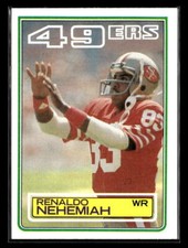 1983 Topps #171 Renaldo Nehemiah - NM/MT+ Set Break! RC