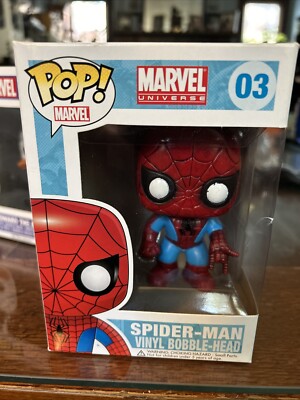 Funko POP! Marvel Spider-Man #03 Vinyl Bobble-Head Figure