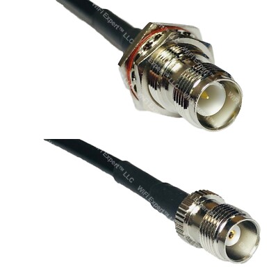 LMR200 RP-TNC FEMALE BULK to TNC FEMALE Coax RF Cable USA-Ship Lot