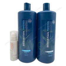 Sebastian Twisted Elastic Cleanser + Detangle...
