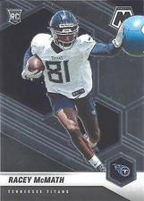 Racey McMath 2021 Panini Mosaic #392 RC Tennessee Titans