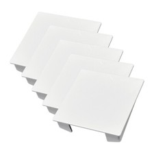 Marshall Tufflex End Cap Maxi Trunking 100x100mm White Box of 5 TECS100WH