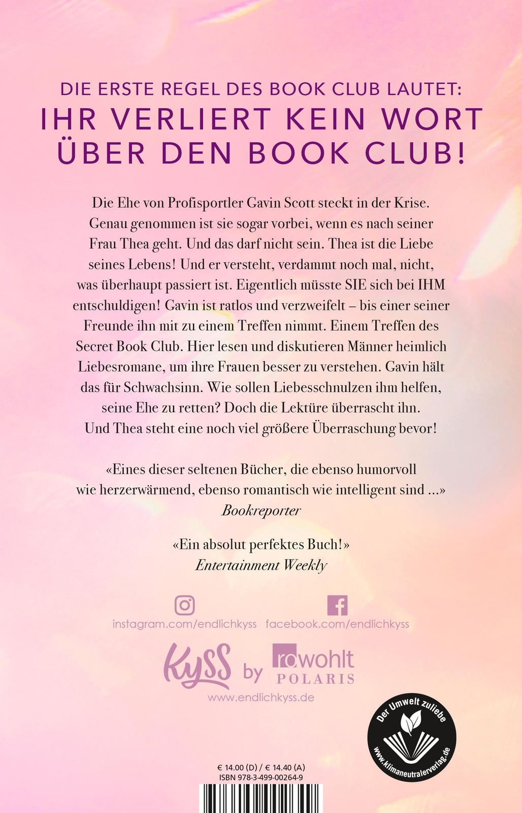 Thumbnail - The Secret Book Club - Ein Fast Perfekter Liebesroman | Lyssa Kay