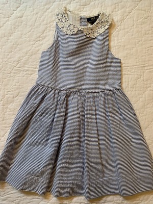 ralph lauren women's seersucker dress