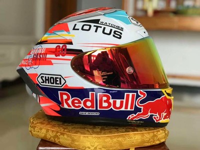X14 Red Bull Watches Lotus Marquez93 Motorcycle Motocross Fullface Racing Helmet Ebay
