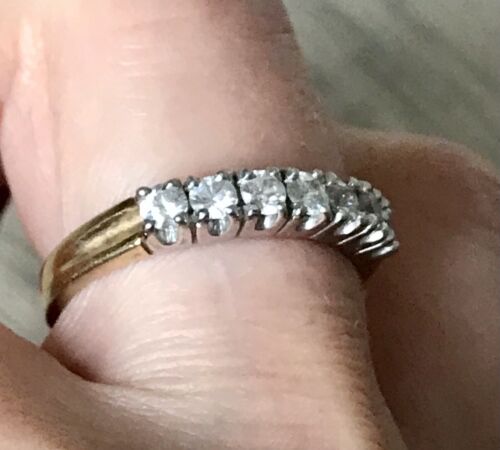 Vintage Damen Memory Ring farblose Steine Silber Gr.60 19,1 vergoldet - Bild 16 von 24