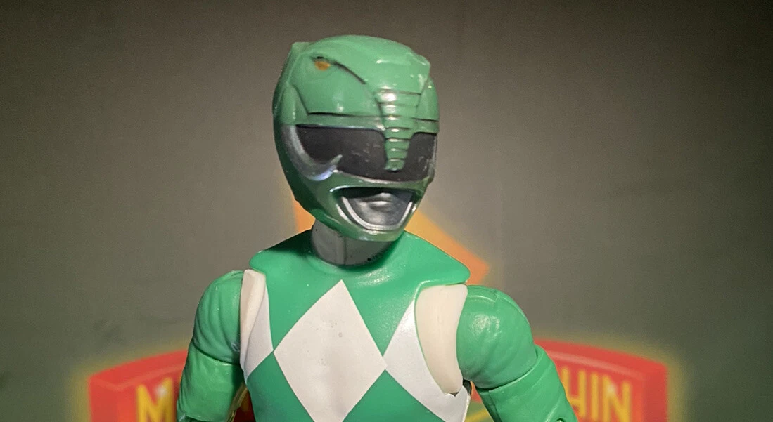 Power Rangers Lightning Collection Custom Green Mammoth Helmet