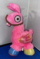 Fortnite Pink Llama Plush 10” Rainbow Wings Feet Stuffed Animal Toy