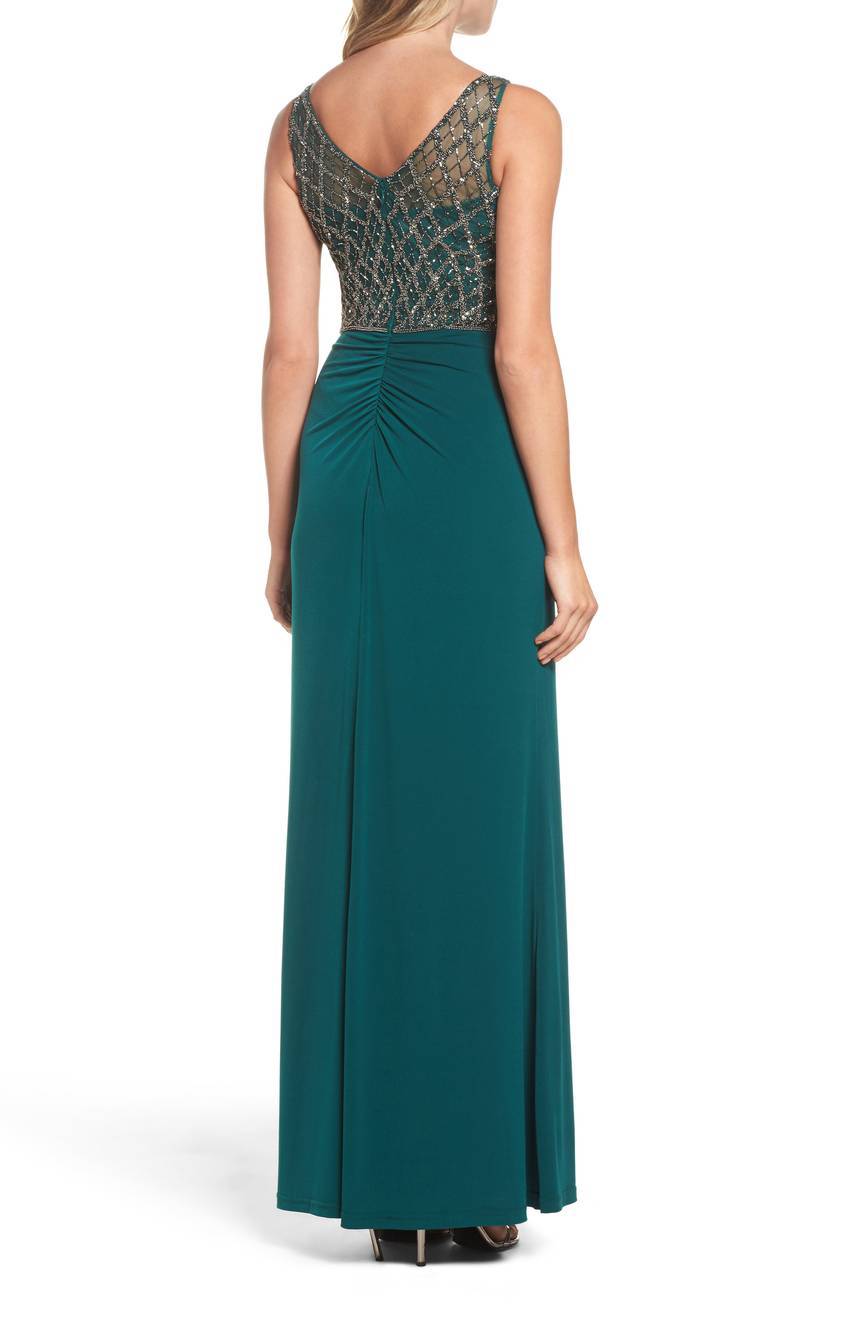 Beaded Bodice Sweetheart Jersey 