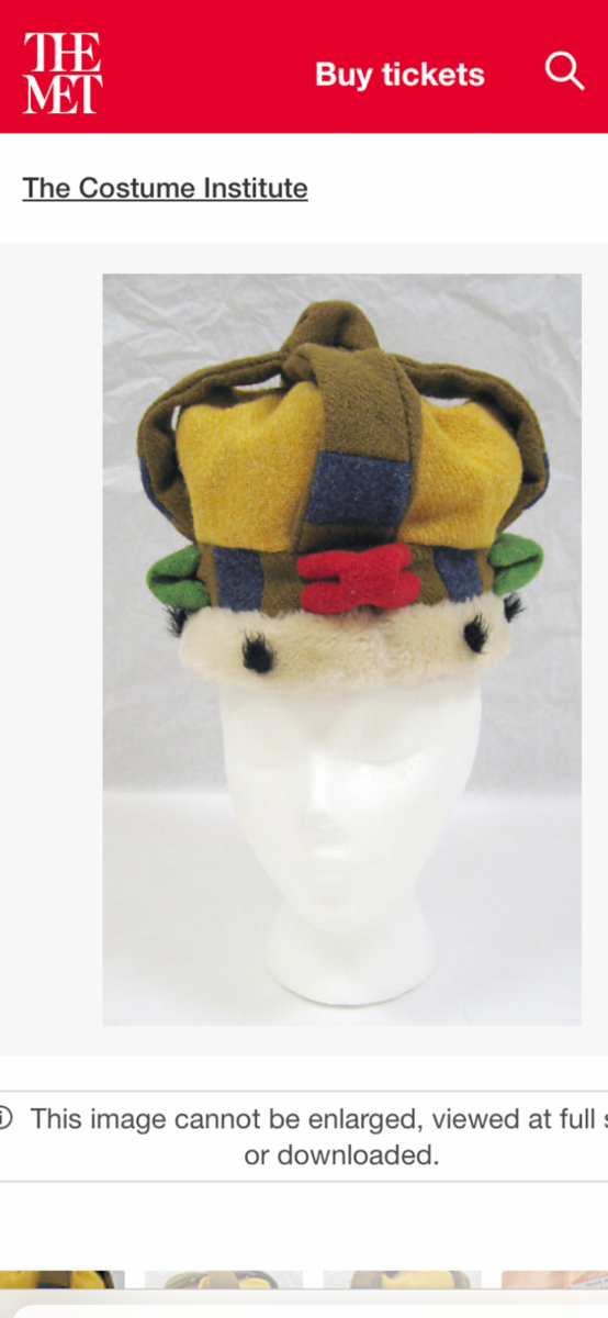 ハット VIVIENNE WESTWOOD BASCO HARRIS TWEED IN LANA RARE MUSEUM WORTHY! VIVIENNE WESTWOOD HARRIS TWEED 1987-88