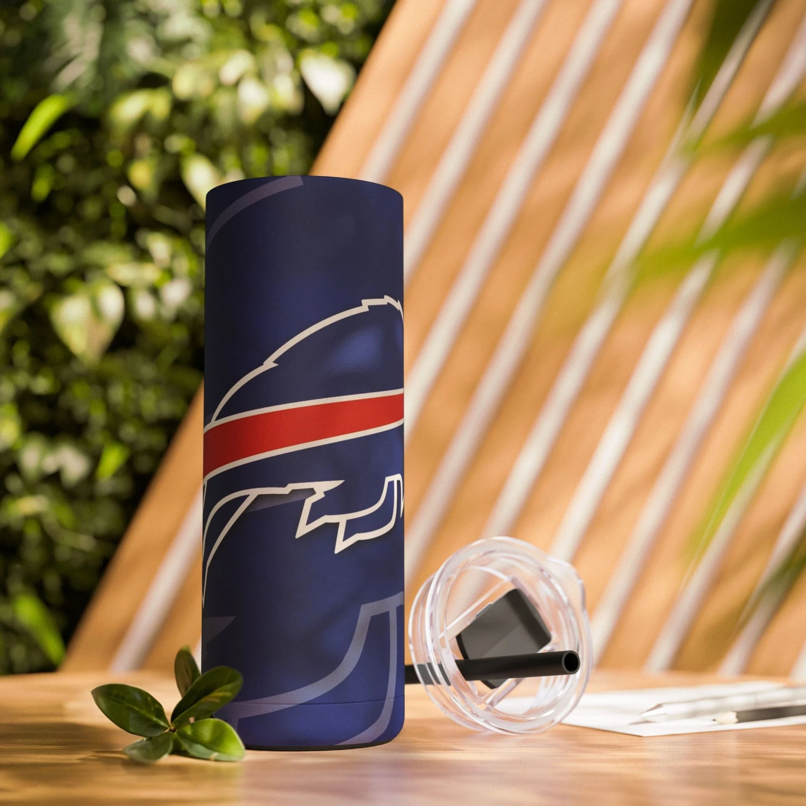 Buffalo Bill Fan Skinny Matte Tumbler