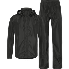 Seeland Taxus Rain Set Black Jacket And Over Trousers Waterproof Coat