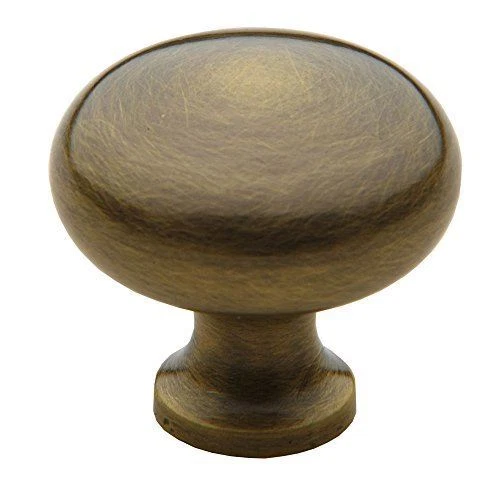 Baldwin 4706.050.BIN Classic Design 1-1/4" Diameter Cabinet Knob Antique Brass