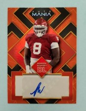 2022 Wild Card Perrion Winfrey Auto Mania Orange #AM-SQ34 Card