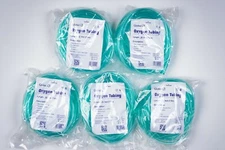 5 - Medical Oxygen Supply Adult 25ft Tubing Style  2025-25 NEW GREEN