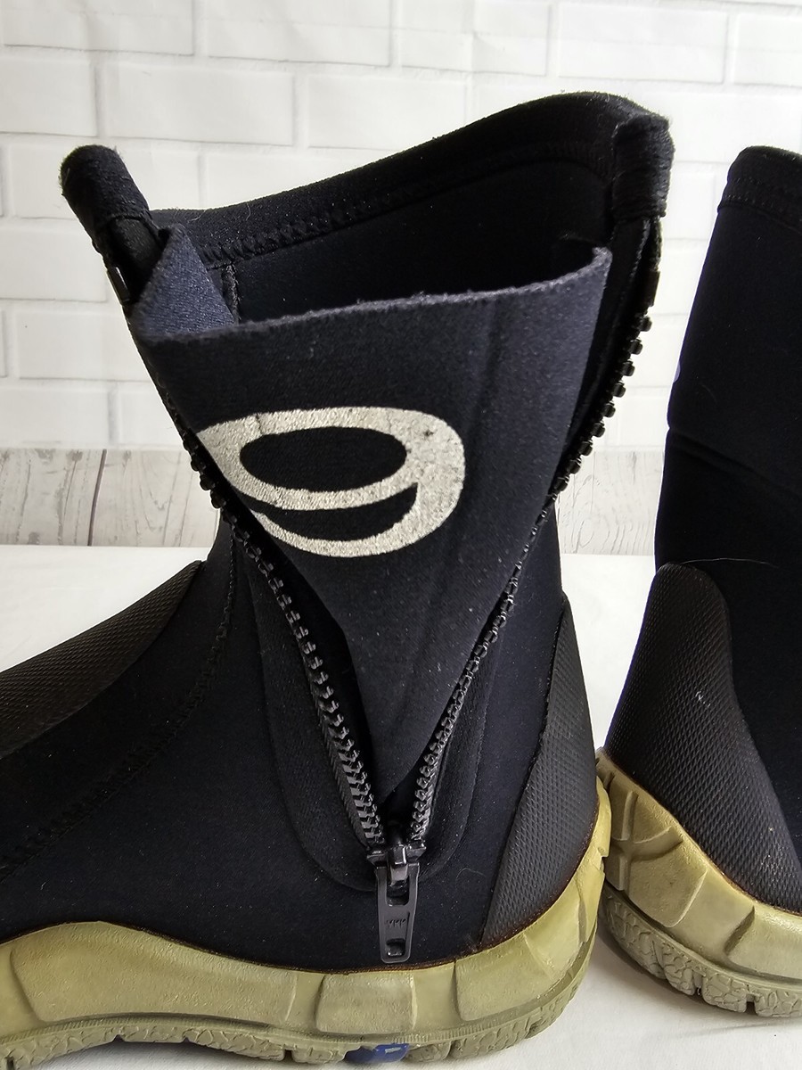 L.L. Bean Vortex Neoprene Wetsuit Black Gray , Side-Zip  display picture 3