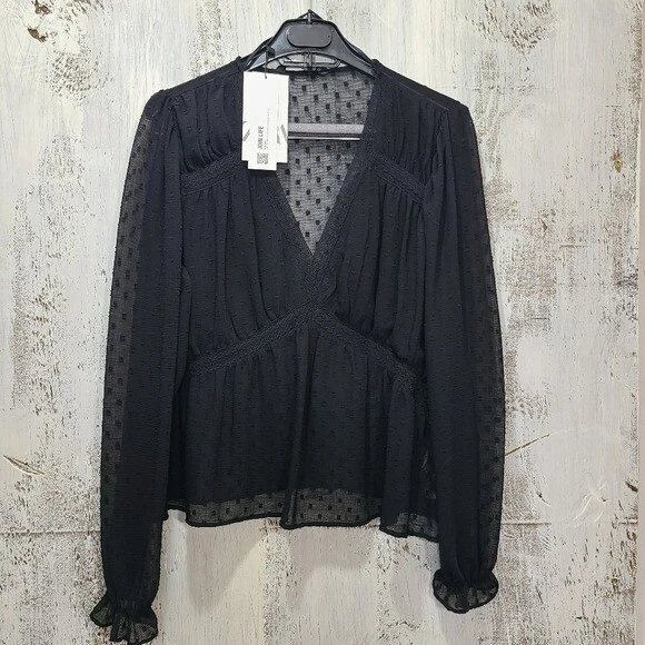 Blouse plumetis zara 2025