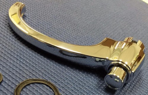 1952 - 1959 CHEVROLET GMC PICK-UP TRUCK EXTERIOR HI-SHINE CHROME DOOR HANDLE SET - Picture 3 of 4