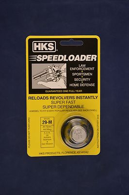 HKS 29-M Speed Loader 44 Mag/Spl Fits Smith & Wesson 629 Redhawk And Others 29-M