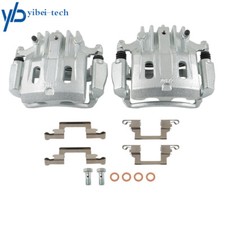 2pcs Rear Brake Calipers W Bracket For Ford F-250 F-350 Super Duty 2000-2004 2pcs Rear Brake Calipers W Bracket For Ford F-250 F-350 Super Duty 2000-2004
