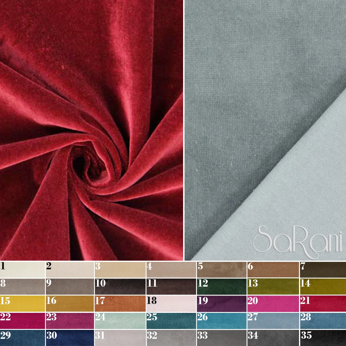 Tessuto Tendino Floccato Tortora 60 Cm | Panini - Foto 6