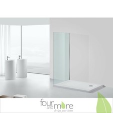 Receveur de Douche En Fonte Minérale L/B / H 90/120 Ou 140x90x5 CM Bac de Douche