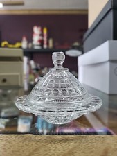 TOY BUTTER DISH Antique Early American Pressed Glass MCKEE GLASS TAPPAN CHILDS