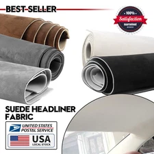 Headliner Material Suede Fabric Foam Backing For Automotive Roof lining Replace