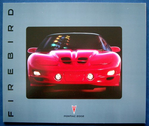 Prospekt brochure 2002 Pontiac Firebird (USA)