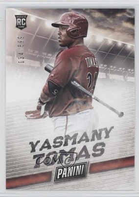 2015 Panini Father's Day Class of 2015 34/599 Yasmany Tomas #48 Rookie RC d4e