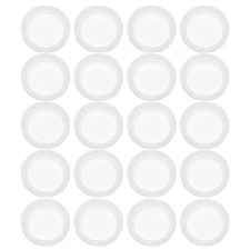 20 Pcs Transparent Silicone Protective Button Caps Switch Covers Waterproof