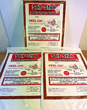 PRES-ON Self-Stick Art Needlework Mounting Board 10"x12" LOT OF 3 - 7 DAY SALE