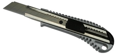 Profi Alu Cuttermesser 18mm Abbrechklinge Cutter Teppichmesser täglicher Einsatz
