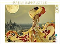 Calvendo Puzzle In The Face Of The Moon | 2000 Pieces, Finished Size 35.4 × 26.4