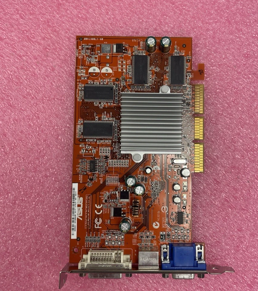 ASUS A9250 GE ATI Radeon 9250 256MB Video Graphics Card DVI VGA S-Video - Image 2 of 4