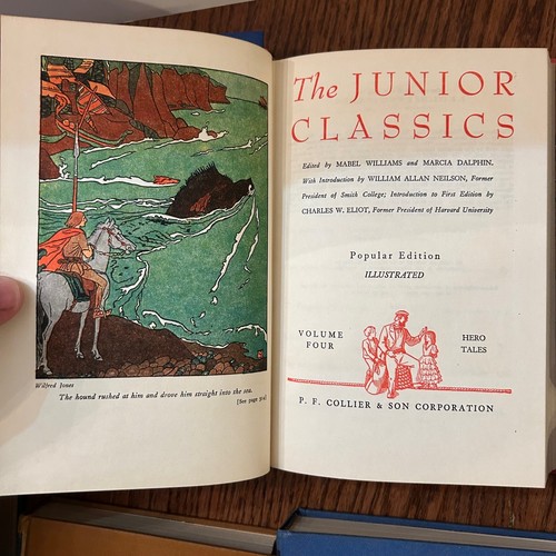 Collier, The Junior Classics, Popular Edition Complete 10 Volume Set, 1957 Books - Picture 15 of 23