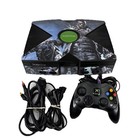 Original Microsoft Xbox Console Terminator Skin Cords Controller Tested ...