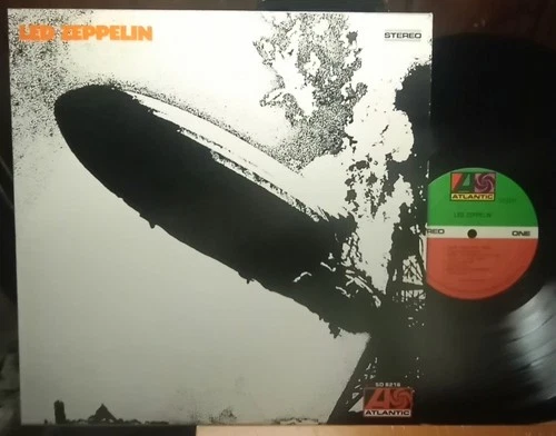 Led Zeppelin (1969 1st Album) Atlantic Stereo SD 8216  Vinyl Record LP-Nice Copy