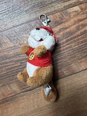 Buc-ees Mini Toy Plush Keychain Bucky Beaver Souvenir 4'' Bucees