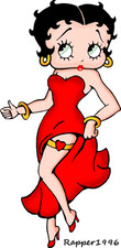 Betty Boop weatherproof Vinyl Sticker Decal
