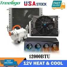12v Underdash Heatcool Air Conditioner Universal Electric Ac Unit For Car Van 12v Underdash Heatcool Air Conditioner Universal Electric Ac Unit For Car Van