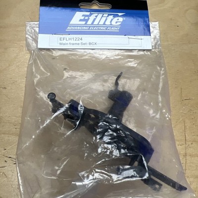 E-FLITE HELICOPTER PART - EFLH1224 = MAIN FRAME SET : BCX  (NEW)