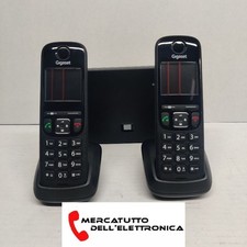 Telefono Cordless Gigaset S650H PRO piu Centralina 690 IP DUO Vivavoce Rubrica